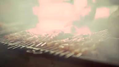 美食炸串烧烤实拍视频的预览图